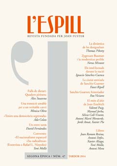 Portada de L'Espill.